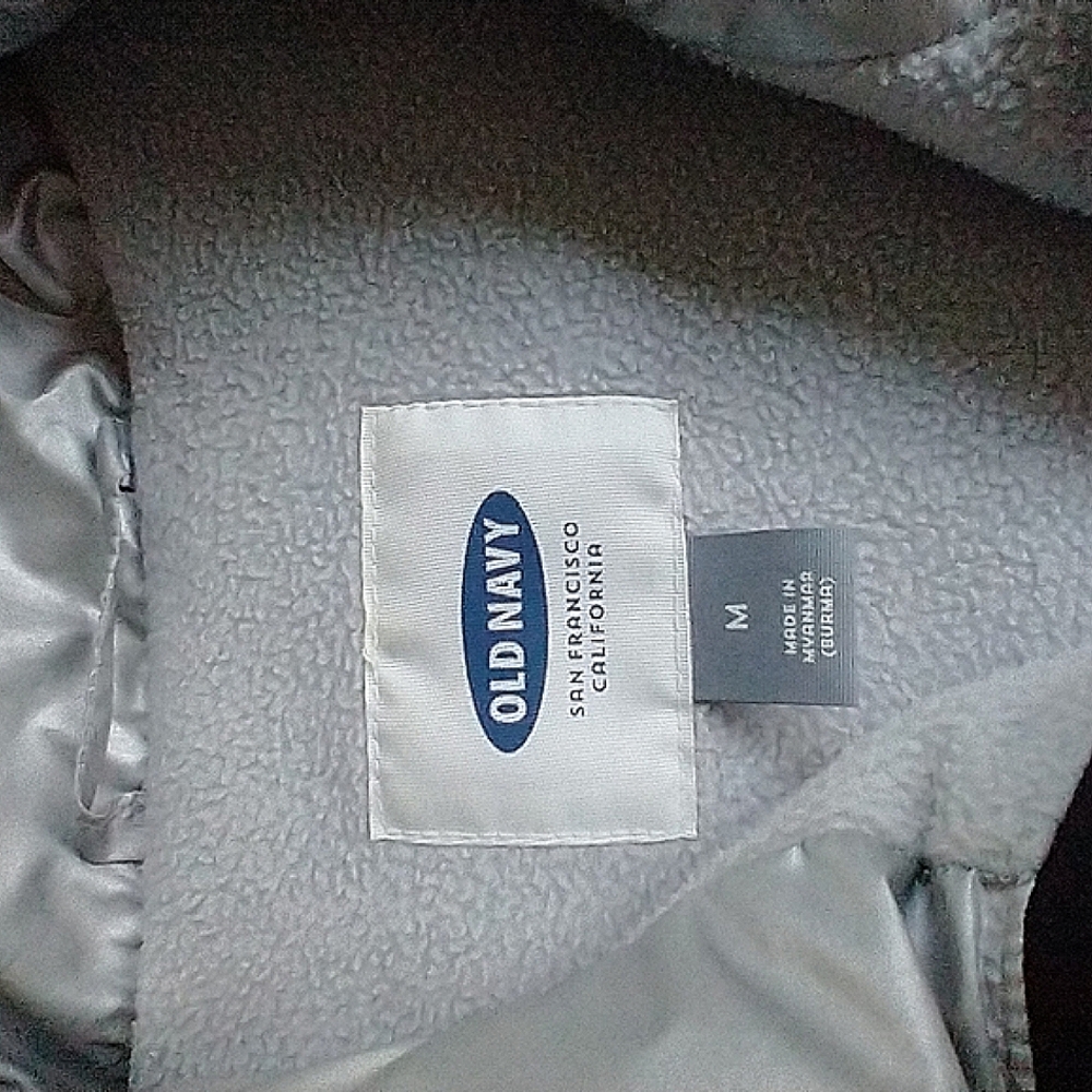 Vest zip front Puffer Vest Silver - Picture 12 of 13